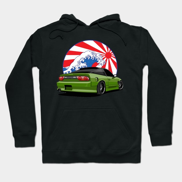 nissan 200sx Hoodie by artoriaa